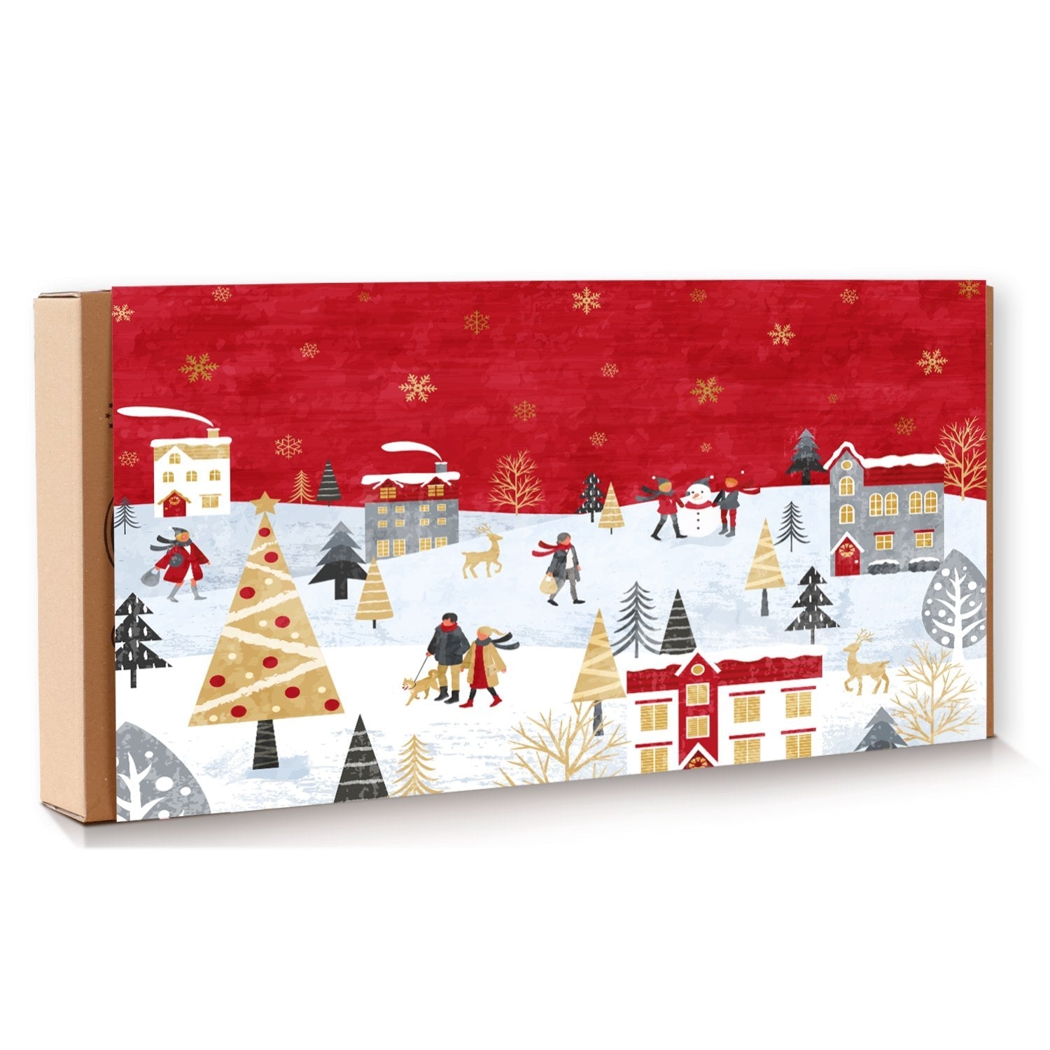 Geschenkverpackung für Neujahr